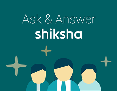 Ask & Answer for Shiksha.com