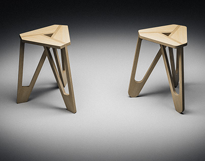 twist / sustainable stool