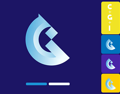 C+G+I Letter logo design | Logo Design |