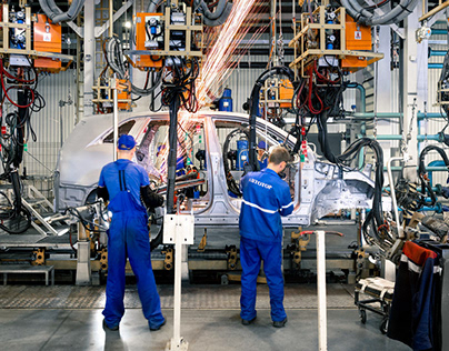Industrial photography: Avtotor automobile plant