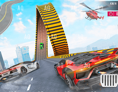 Mega Ramp Car Stunt 3d Game