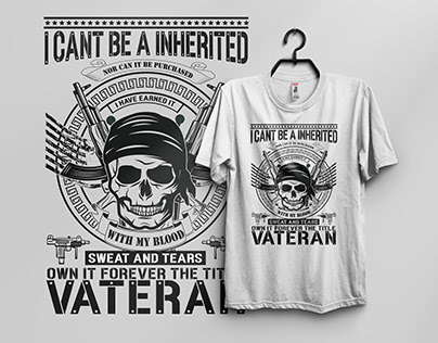 Vateran T-shirt design