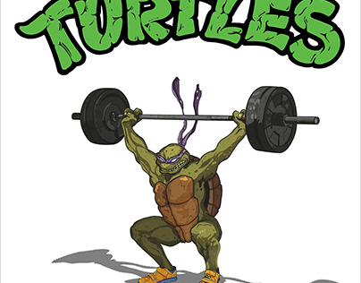 Crossfit Ninja Turtles Donatello