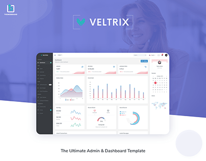 Veltrix - Admin & Dashboard