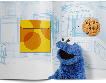 End pages for Sesame Street 40th Anniversary Book