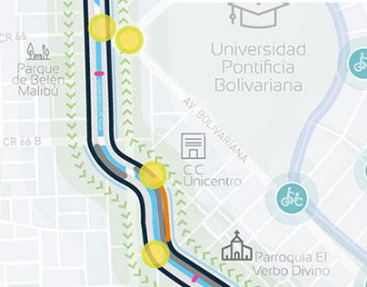 Corredor verde La Picacha en Medellín / Infografía
