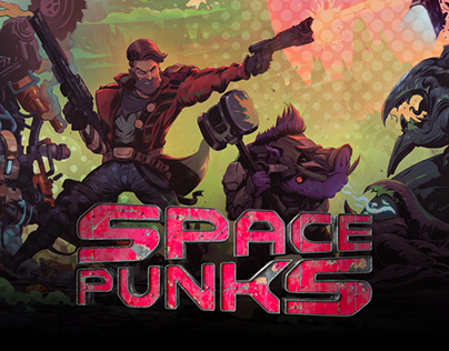 Space Punks - (Gaas)ARPG game UX/UI design