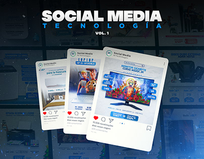 Social Media Design | Tecnología - Vol. 1