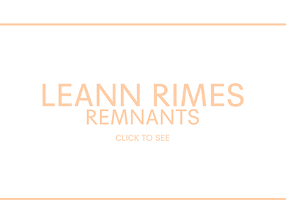 LeAnn Rimes || Remnants