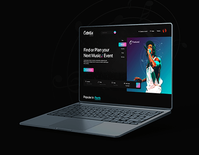 Music Events - Web UI UX