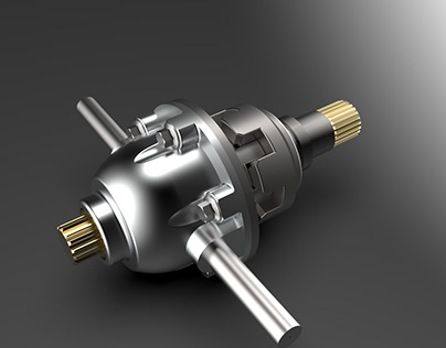 Differential gear system