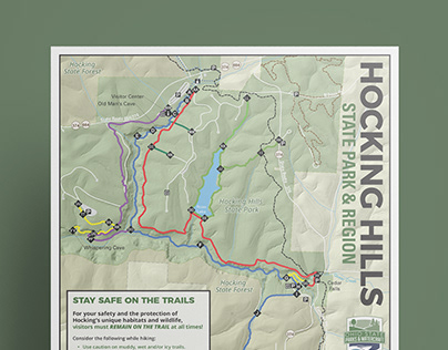 Hiking Trail Map