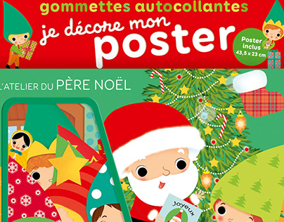 " je décore mon poster - Noël", Lito Ed. 2018