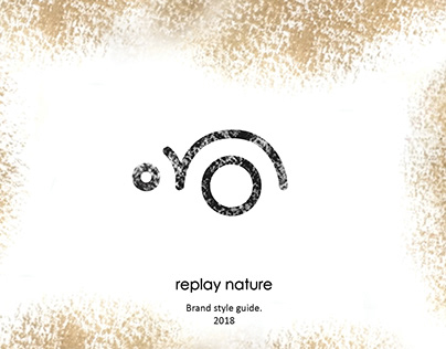 Brand style guide for Replay Nature