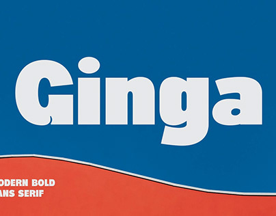 Ginga - Modern Bold Sans Serif