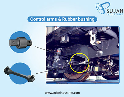 Anti-vibration rubber mounts manufacturer: Sujan Industries