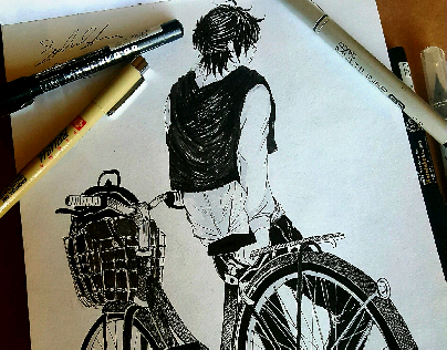 OwnCharacter with Bicycle