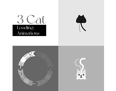 Project thumbnail - Cat Loading Animations
