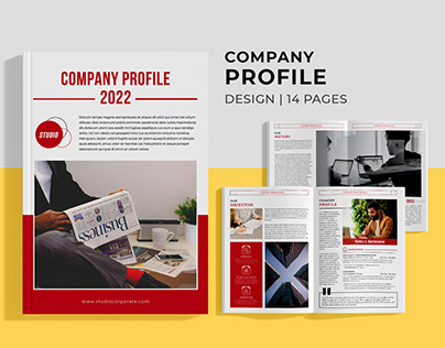 Company Profile | Brochure Design | Adobe Indesign