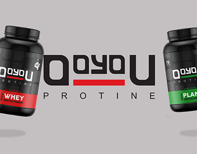 Protein Shake Logo & Package Design