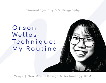Cinematography & Videography | My Routine