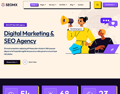 SeoMx - Seo & Digital Marketing Joomla 4 | Themeforest