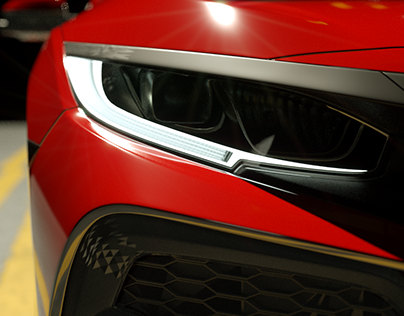 Honda Civic SI 2017 | CGI Compositing and Rendering