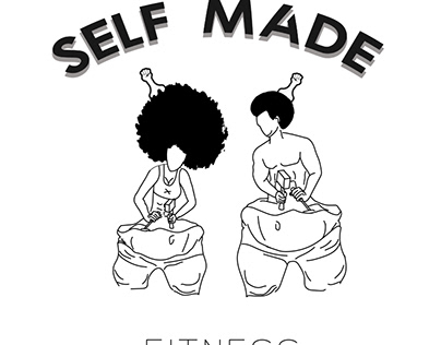 Logo design for Self Made Fitness
