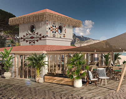 Qualista | Beach Restaurant | 3D Design