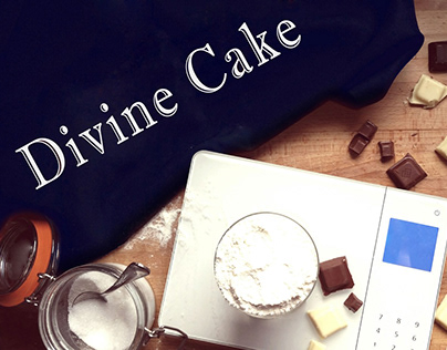 Corporate identity for "Divine Cake"