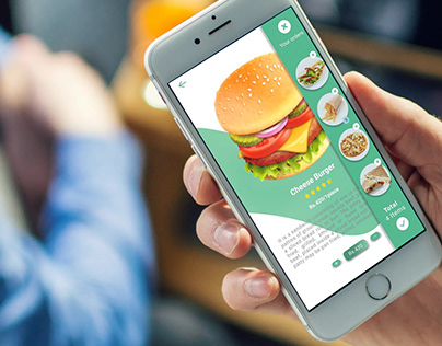 Food Delivery App Menu UI Screens