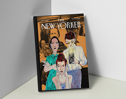 Illustration demo project-cover design for NewYorkers