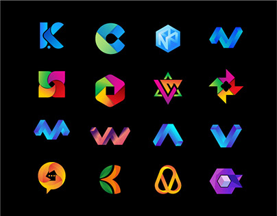 Modern Logo | Gradient Logo | Colourful logo collection