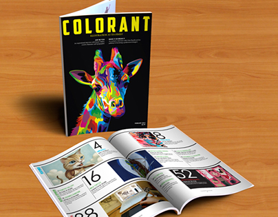 Colorant Magazine Design