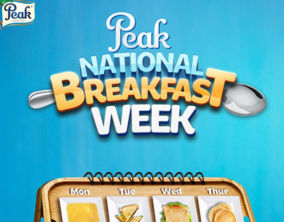 Peak nation Breakfast Week Campaign