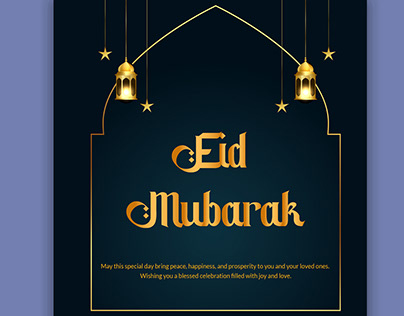Eid project social media post design