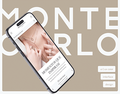 UX | UI - Monte Carlo redesign home