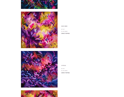 Art Gallery Website Design