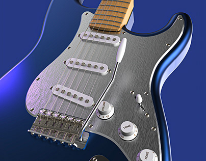 Fender Stratocaster Advertising