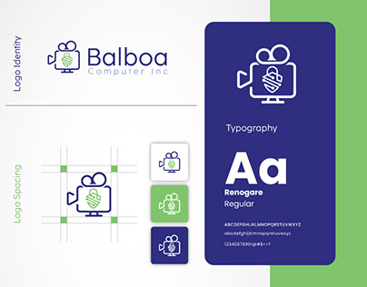 Balboa Computer Inc Logo branding presentation