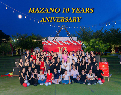 Birthday Mazano 10 years - Aniversary