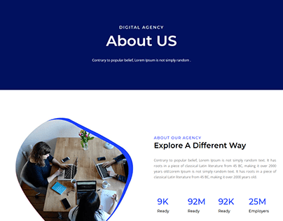 About Us Page Projects | Photos, Videos, Logos, Illustrations And Branding  On Behance