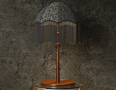 Interior scene - lamp