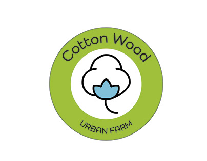 Cotton Wood Urban Farm Logo design