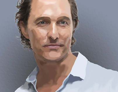 Matthew McConaughey Portrait