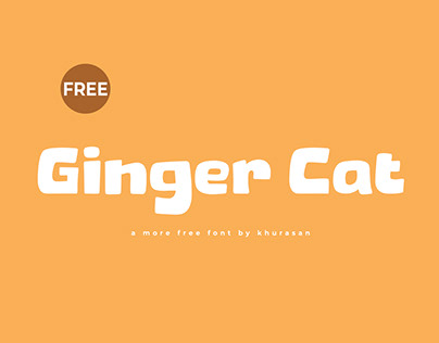 Ginger Cat Font free for commercial use