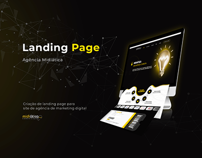 Landing Page - Midiática