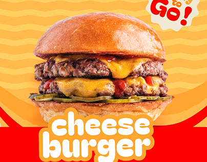 Burger design for social media
