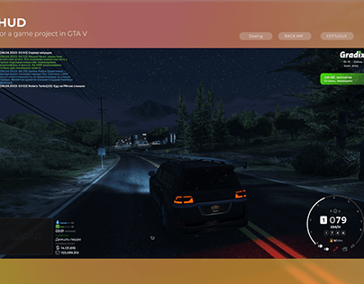 For a game project in GTA V HUD