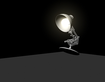 Pixar's lamp animation test